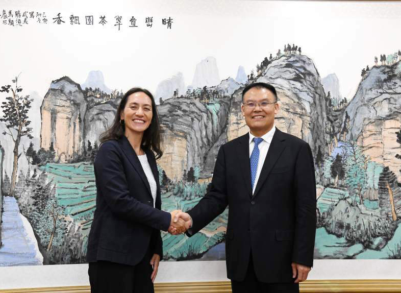 王东伟会见巴西公共事务管理与创新部常务副部长